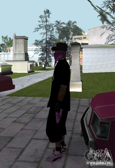 New Ballas Skin pour GTA San Andreas