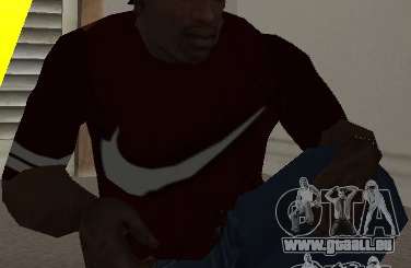 Nike t-shirt für GTA San Andreas