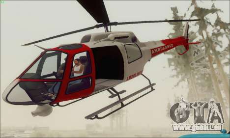 GTA V Ambulacia Maverick pour GTA San Andreas