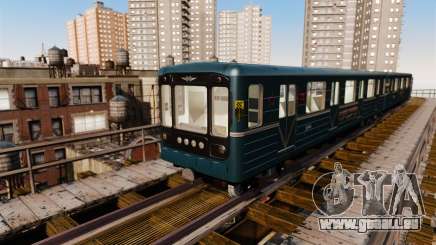 Der Leiter der U-Bahn Wagen 81-717-Modell für GTA 4