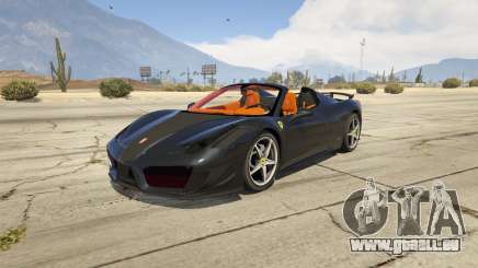 Ferrari 458 Mansory Siracusa Monaco Edition pour GTA 5