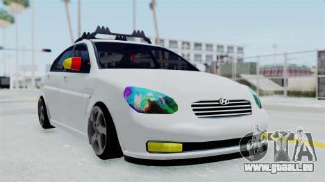 Hyundai Accent Essential Garage für GTA San Andreas