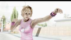 Silent Hill 3 - Heather Sporty Light Pink HK für GTA San Andreas