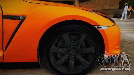 Nissan GT-R R35 für GTA San Andreas