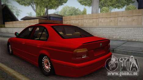 BMW 530d E39 Red Black für GTA San Andreas