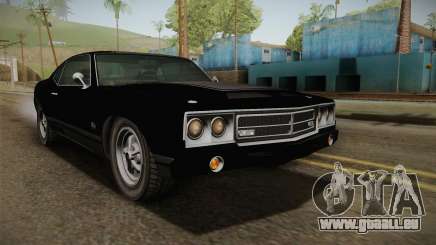GTA 5 Declasse Sabre GT SA Style Painted Bumpers pour GTA San Andreas