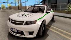 GTA V Cheval Fugitive Police Czech Old Style für GTA San Andreas