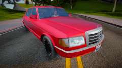 1990 Mercedes-Benz S Class (Low Poly) für GTA San Andreas