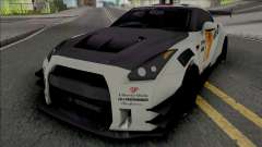 Nissan GT-R R35 2018 Lib. Walk Type 2 Miss Betty pour GTA San Andreas
