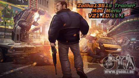 Zolika1351s Trainer Mod Menu V21.10.11.1 für GTA 4