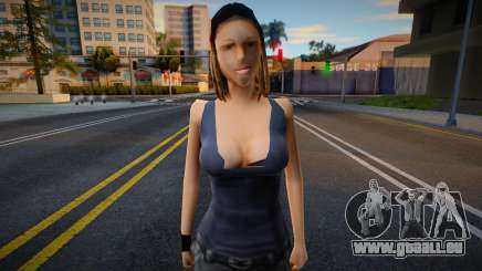 CJ Girlfriends Barefeet - mecgrl3 für GTA San Andreas