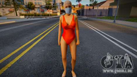Wfylg in einer Schutzmaske für GTA San Andreas