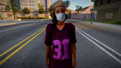 Bfyst in Schutzmaske für GTA San Andreas