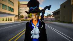 Sabo From One Piece Pirate Warriors 3 für GTA San Andreas