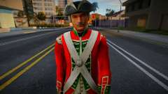 Marines anglais (18ème siècle) v10 pour GTA San Andreas
