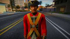 Marines anglais (18ème siècle) v13 pour GTA San Andreas