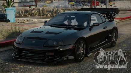 Toyota Supra A80 Black pour GTA San Andreas